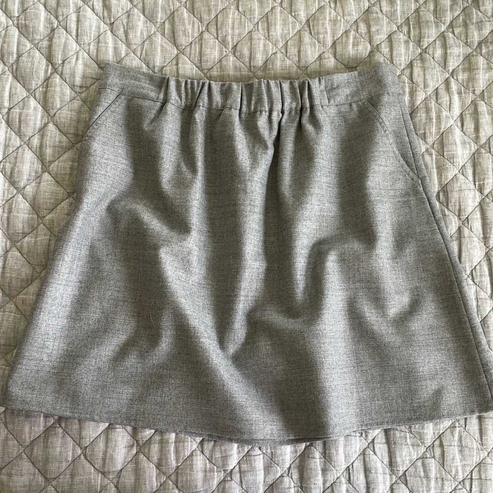 J Crew elastic waistband skirt
